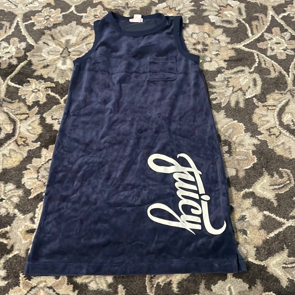 Juicy couture sleeveless white logo top Rare Vintaged item